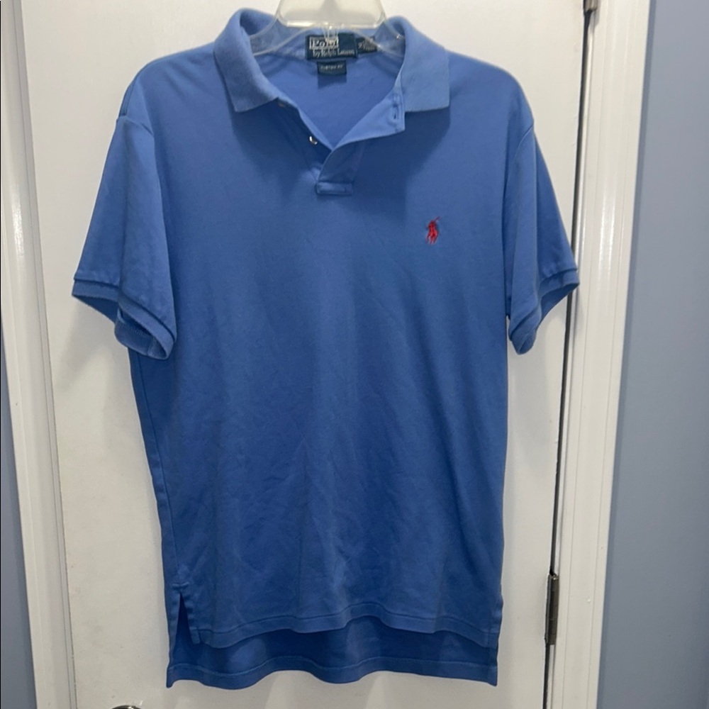 Polo by Ralph Lauren Blue Classic Polo Shirt size medium